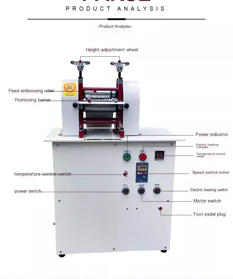 Belt creasing machine Die stamping machine Embossing machine 
