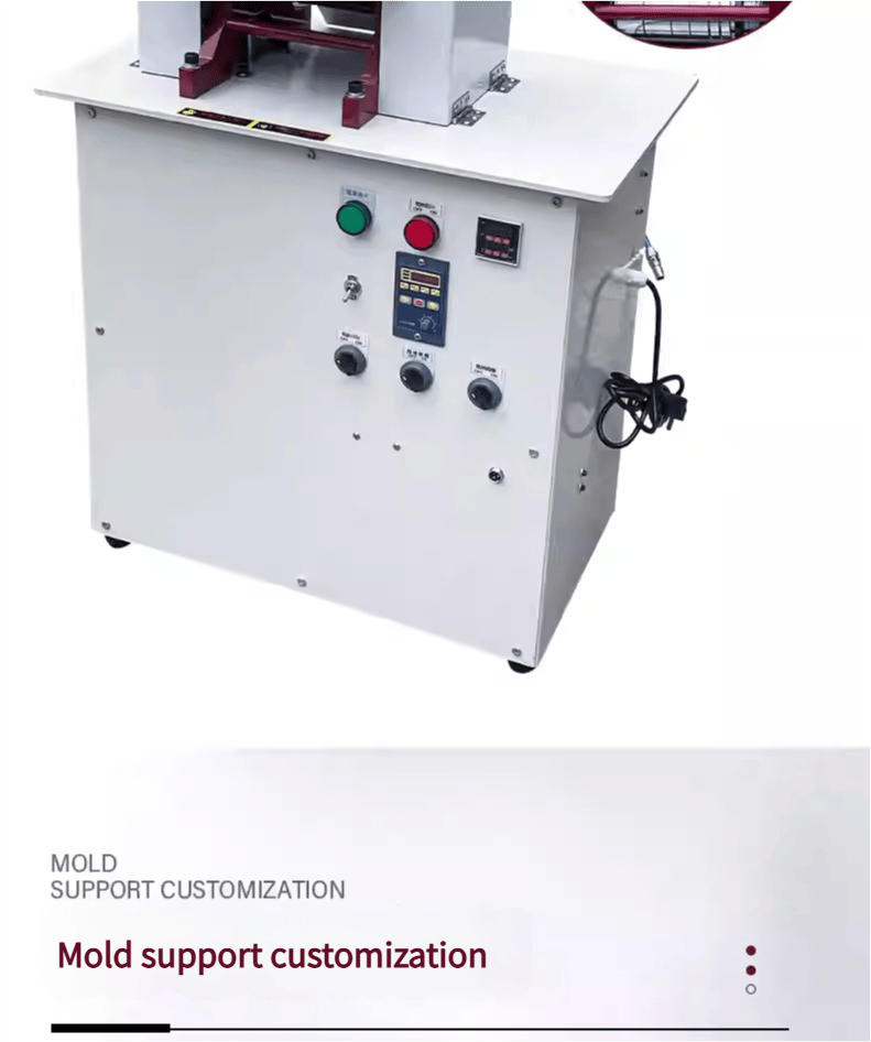 Belt creasing machine Die stamping machine Embossing machine 