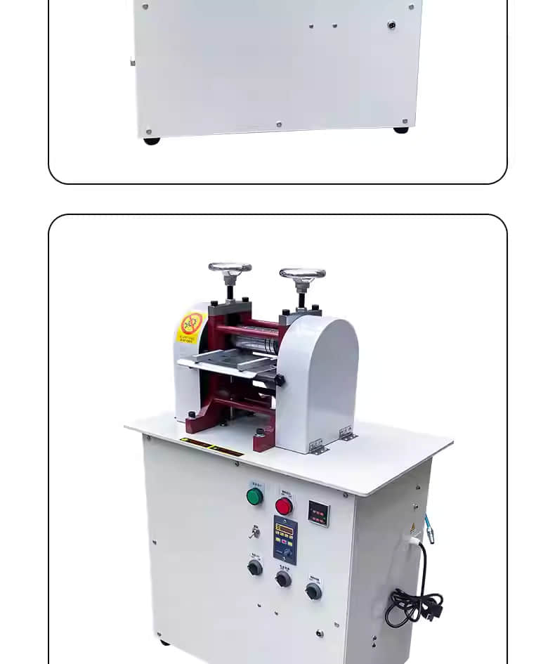 Belt creasing machine Die stamping machine Embossing machine 