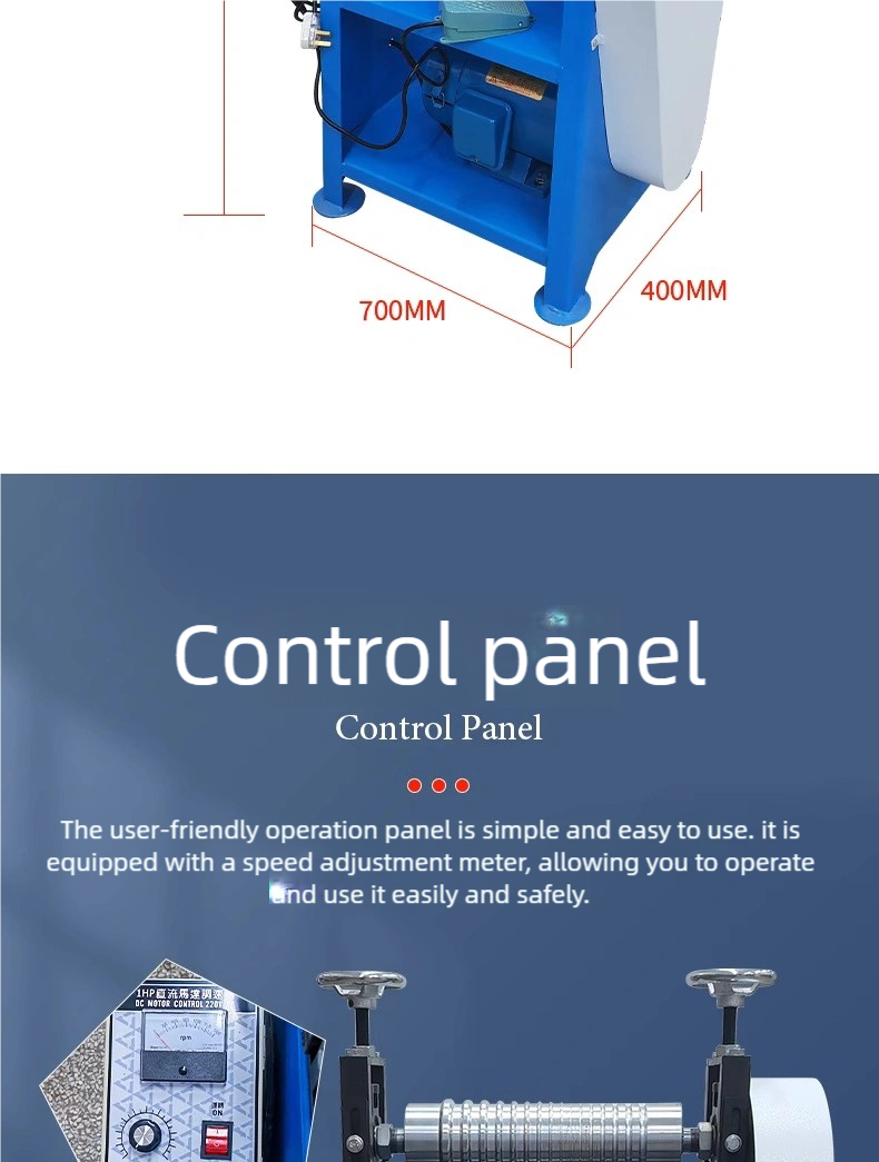 Heavy Duty Leather Striping and Drawing MachineSpeed Control Flat Rolling MachineBranding Machine