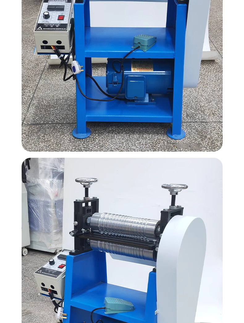 Heavy Duty Leather Striping and Drawing MachineSpeed Control Flat Rolling MachineBranding Machine