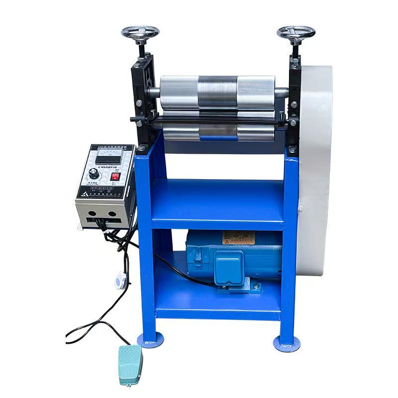 Heavy Duty Leather Striping and Drawing MachineSpeed Control Flat Rolling MachineBranding Machine