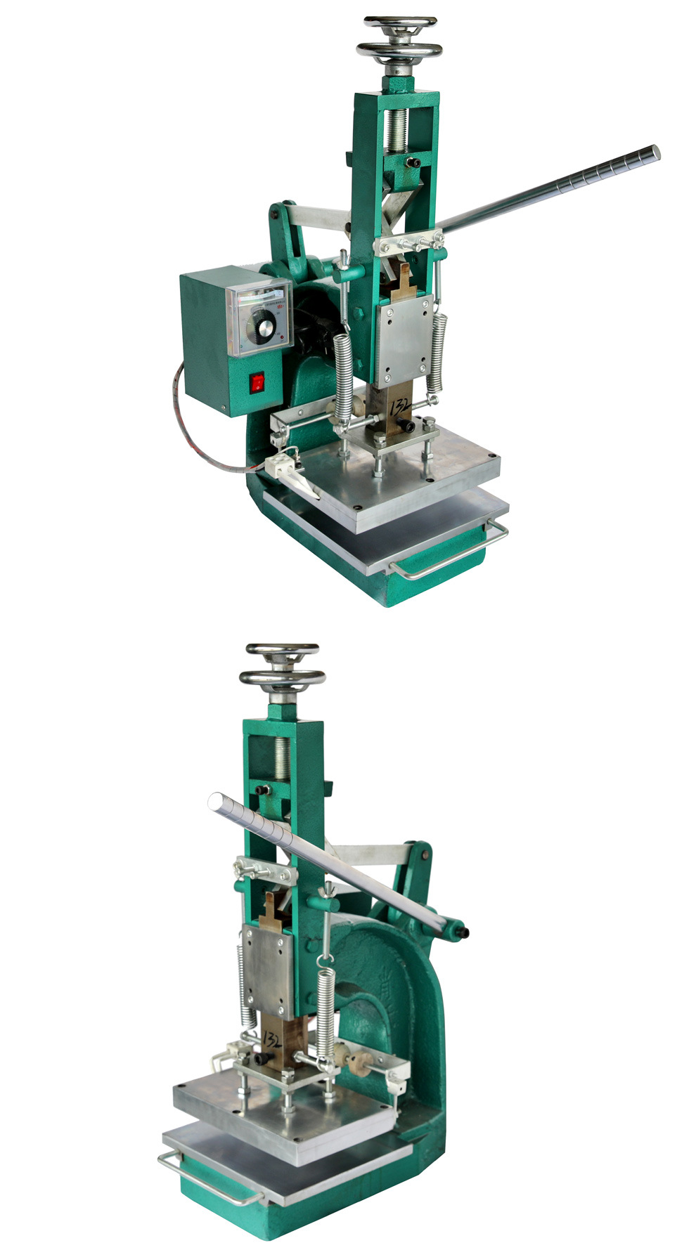  Manual hot stamping machine manual embossing machine leather machinery embossing branding embossing