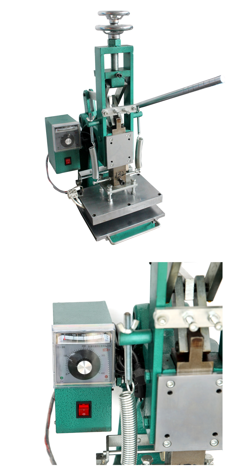  Manual hot stamping machine manual embossing machine leather machinery embossing branding embossing