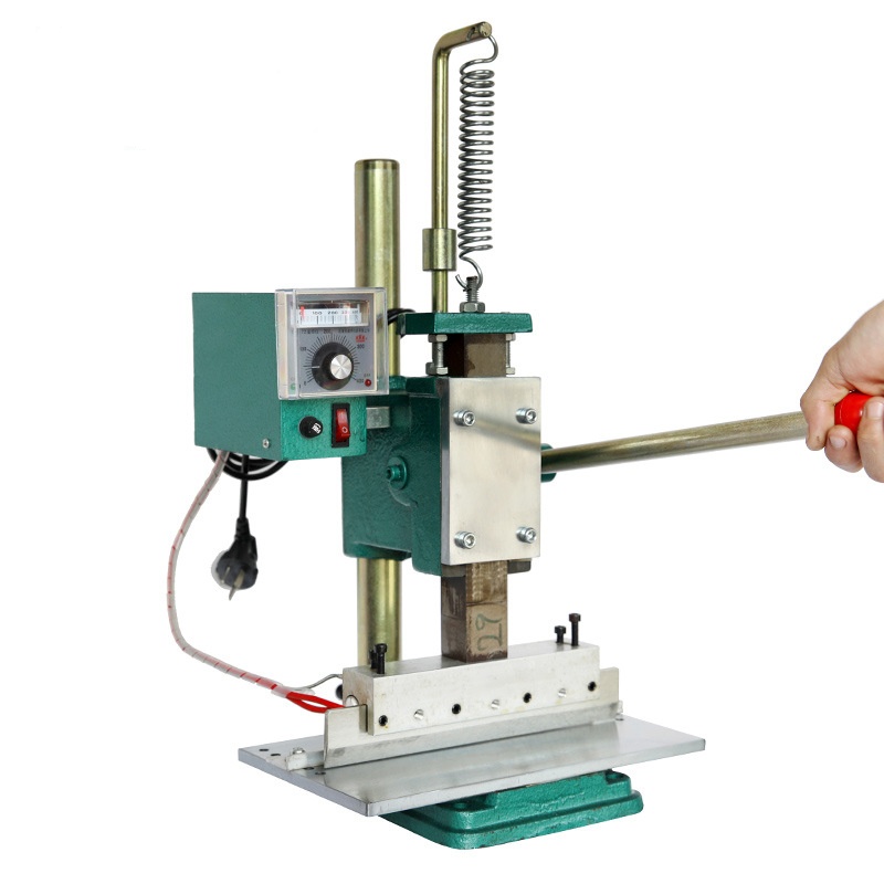 Leather handbag wallet crimping machine ironing machine briefcase crimping machine