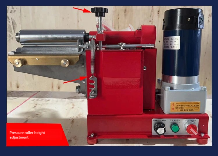 Desktop small powerful gluing machine yellow glue machine small over glue machine leather machinery 