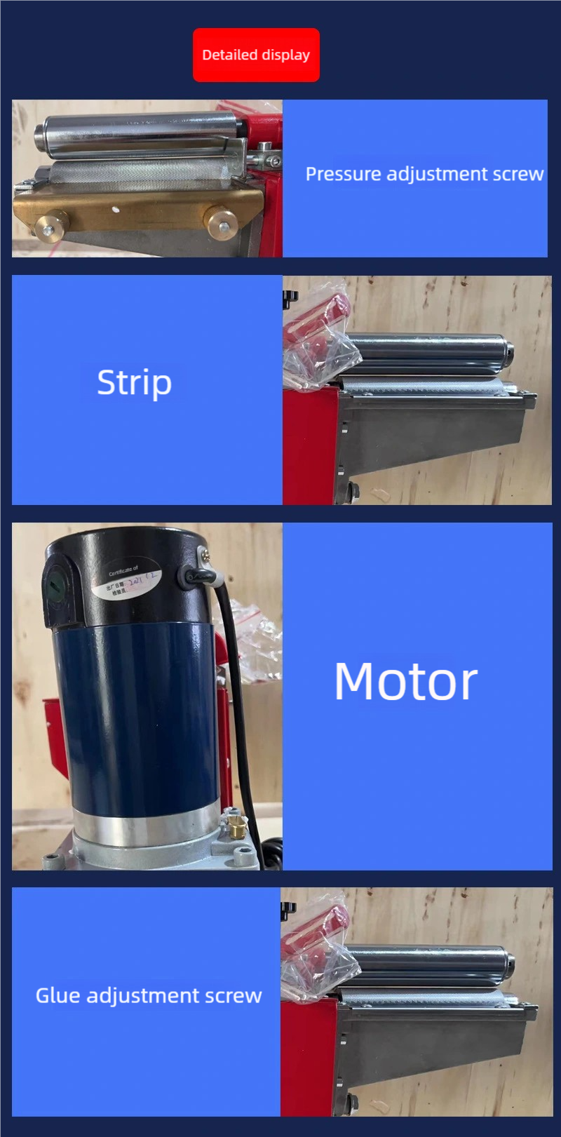 Desktop small powerful gluing machine yellow glue machine small over glue machine leather machinery 