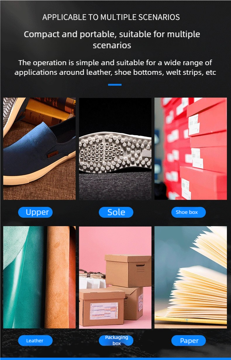 Gluing machine speed adjustable strong overgluing machine leather handbags shoes soles bags gluing 