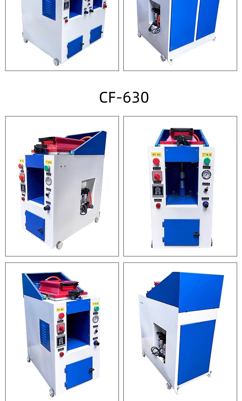 Double-head full-automatic cover-type sole press machine shoes pneumatic pressing machine