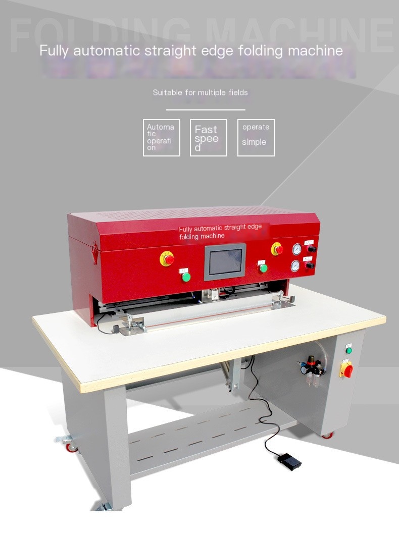 Automatic Hot Melt Adhesive Folding Machine Gluing Straight Edge Folding Side Gluing Folding Machine