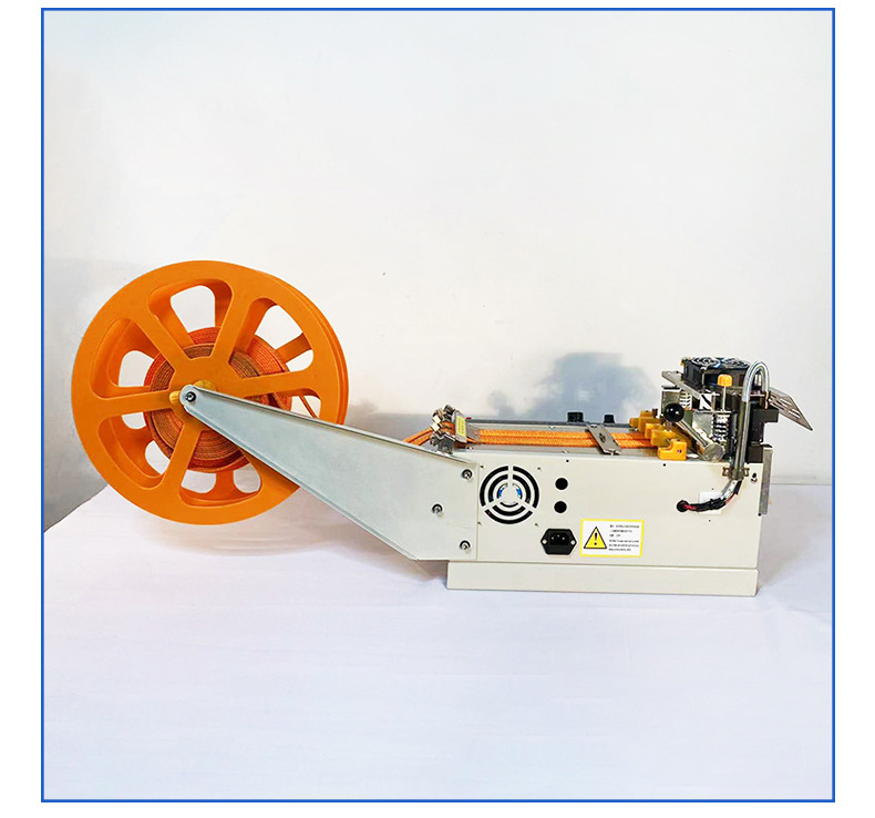 Automatic Computerized Tape Cutting Machine Woven Belt Elastic Tape Cold and Hot Ribbon Hot Cutting 