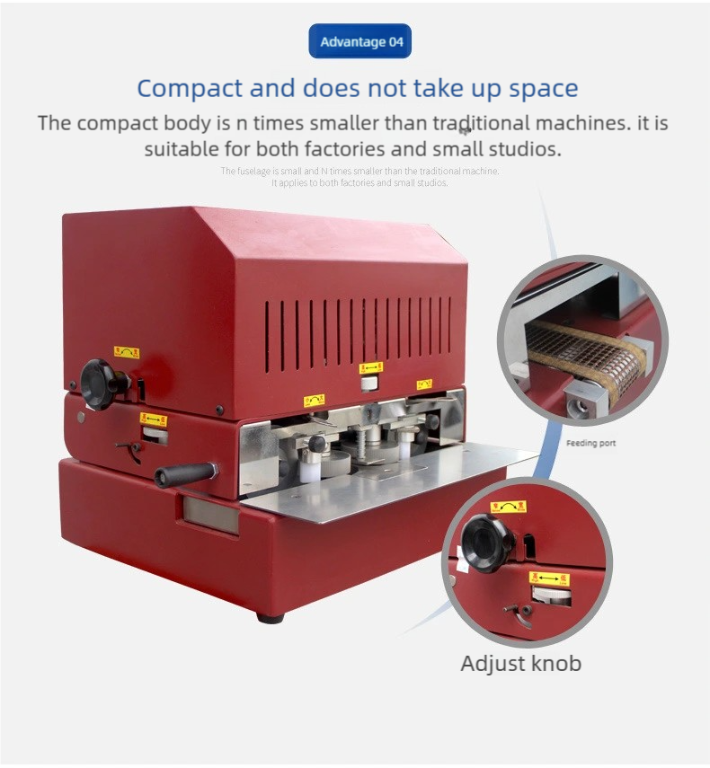  Belt Bilateral Automatic Oil Edge Machine Leather Coloring Machine