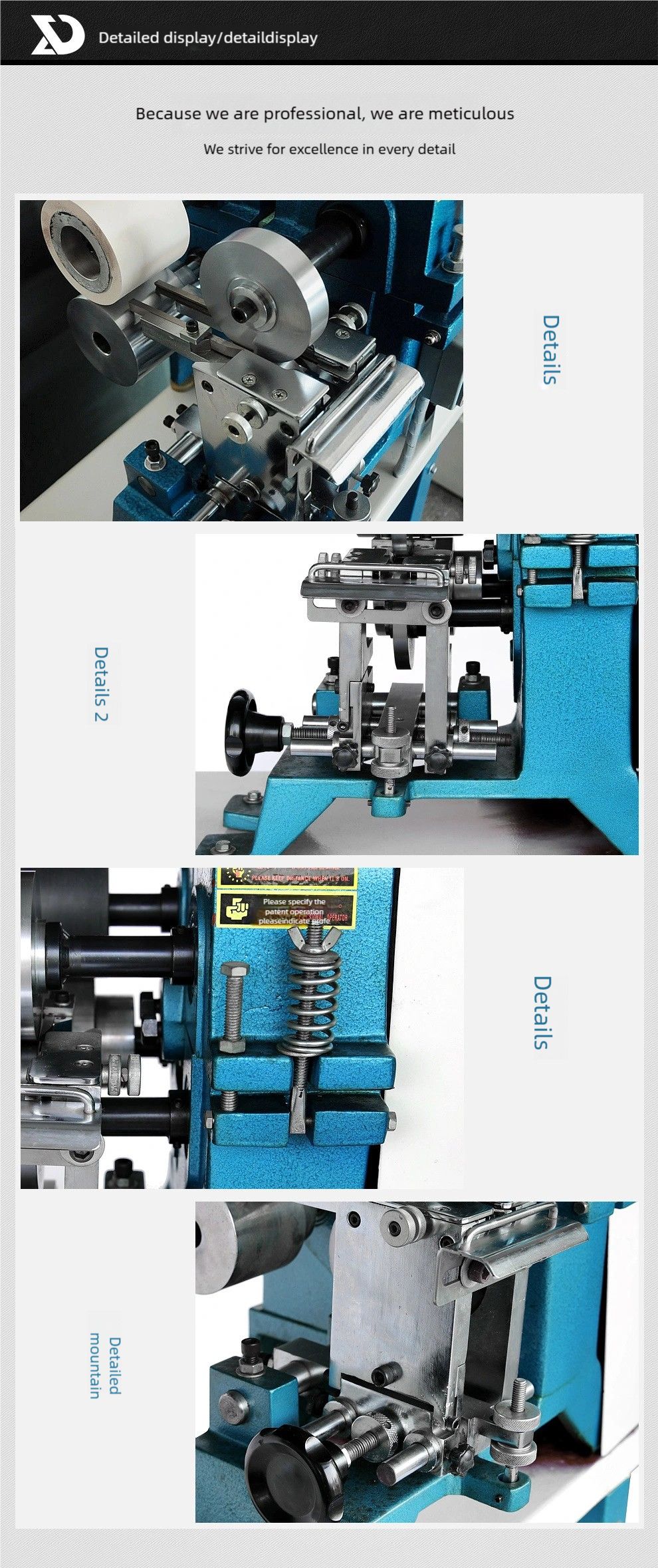 Belt trimming Belt grinding machine Cutting leather processing equipment