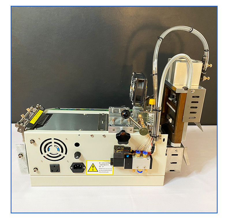 Automatic corner cutting machine small webbing trapezoidal hot cutting machine