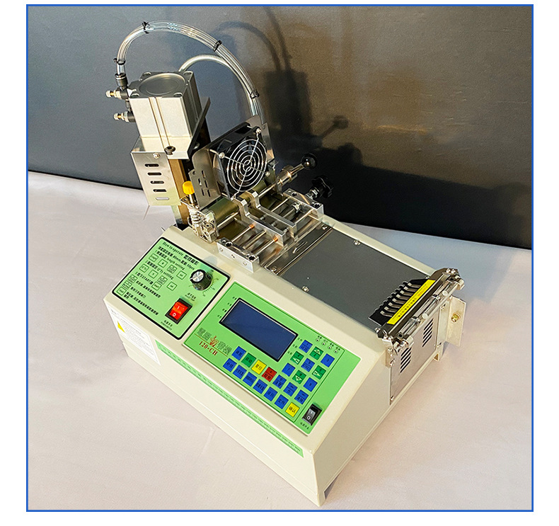 Automatic corner cutting machine small webbing trapezoidal hot cutting machine