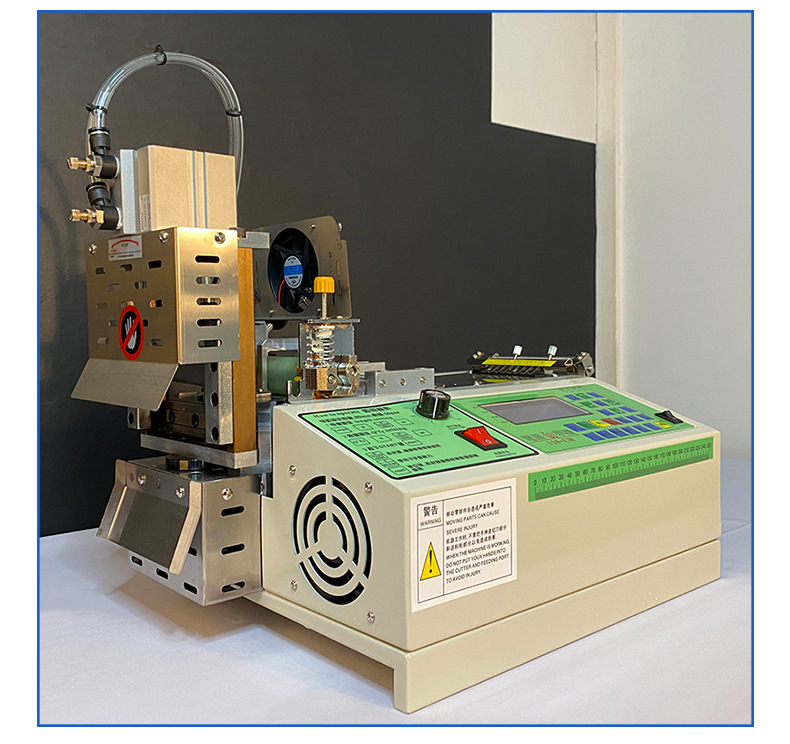 Automatic corner cutting machine small webbing trapezoidal hot cutting machine