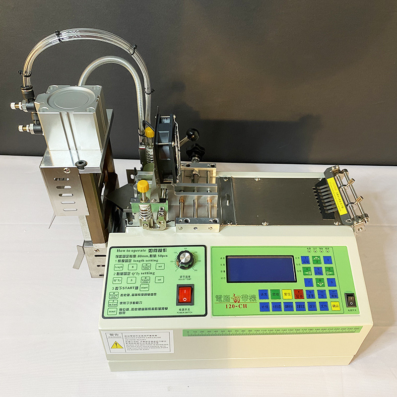 Automatic corner cutting machine small webbing trapezoidal hot cutting machine