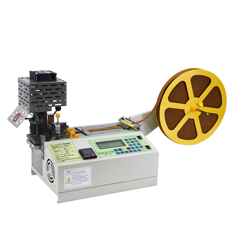 Automatic corner cutting machine small webbing trapezoidal hot cutting machine