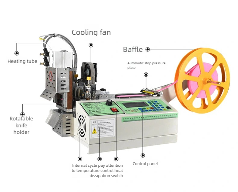 Automatic corner cutting machine small webbing trapezoidal hot cutting machine